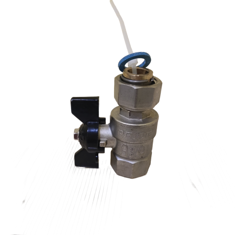 Кран шаровый  лат. LD Ду-15 ВН-ВН с американкой