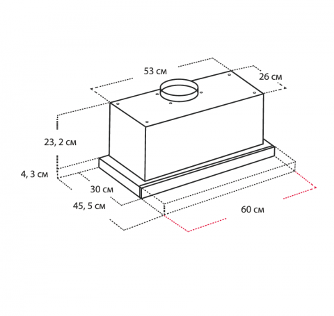 Вытяжка Gefest BO-4501 Р23