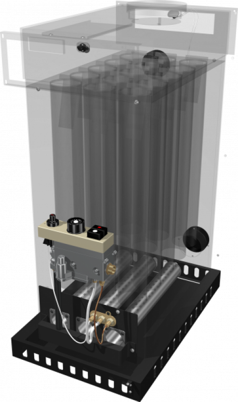 Напольный газовый котел АОГВ 40 (ARTU)