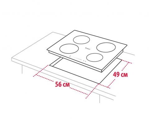 Варочная поверхность Гефест 4231 K11