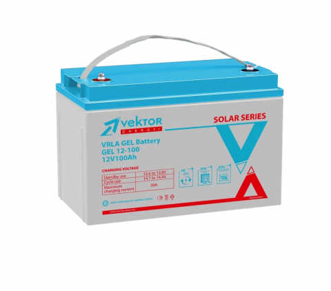 Гелевый аккумулятор Vektor GEL 12-100