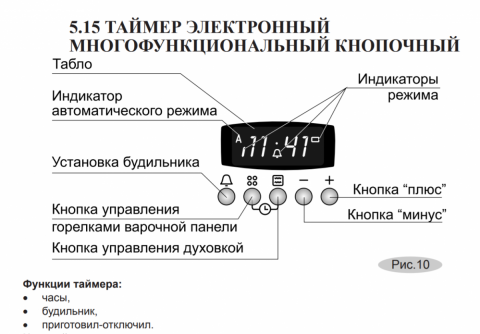 Плита газовая 6100-04 0004