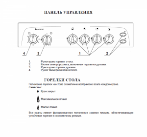 Плита газовая Гефест 3200-06