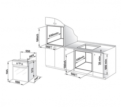 Духовой шкаф Гефест ЭДВ ДА 622-04 А5S