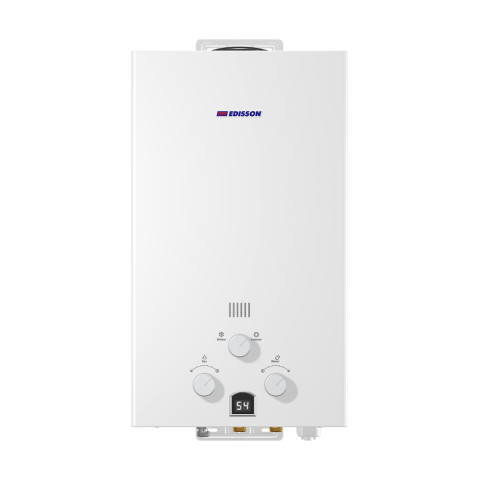 Газовый водонагреватель EDISSON E20 D (белый) Газовый водонагреватель EDISSON E20 D (белый)
